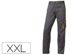 Pantalón de trabajo 5 bolsillos color gris verde talla XXL